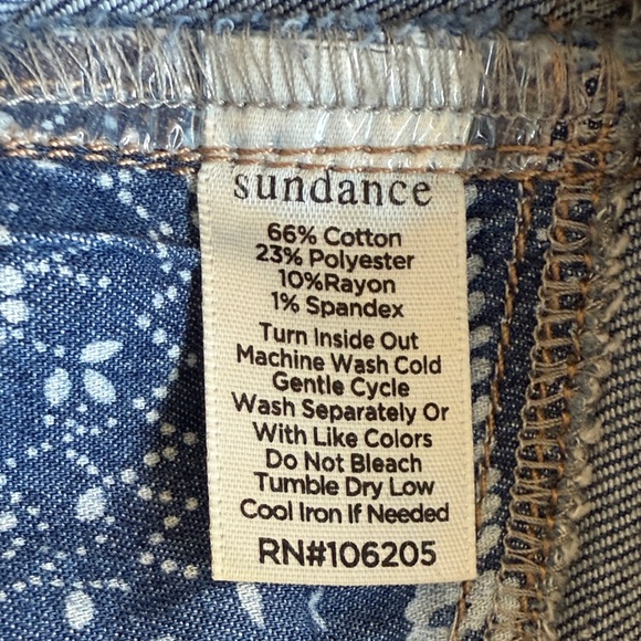Sundance Dark Blue TrouserJeans with Front and Back Seams, Straight Legs - Picture 5 of 5